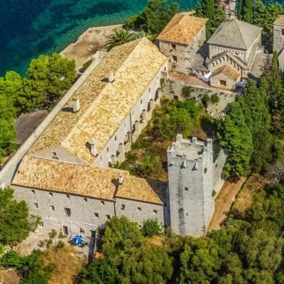 Mljet National Park Benedictine monastery